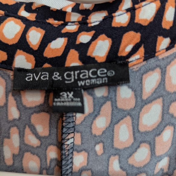 Ava & Grace Black and Tan Sleeveless Dress - Picture 11 of 11